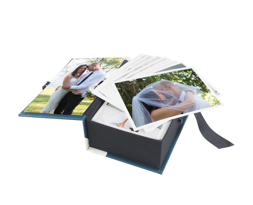 wedding image box with 4x6 images