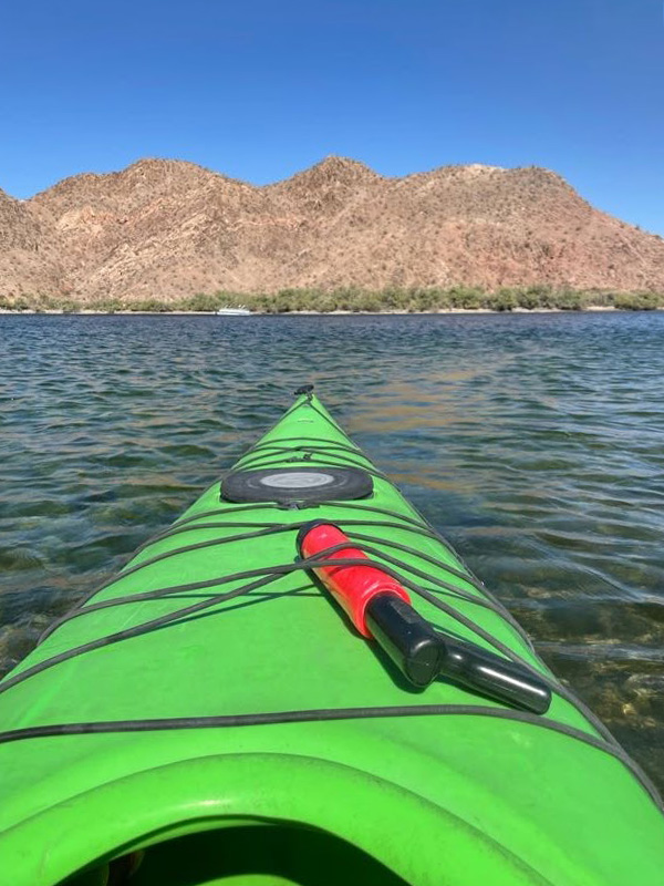 Kayak on Colorado River