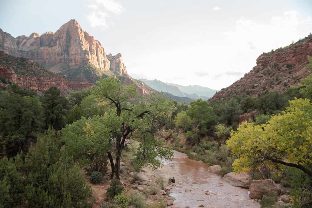 river and mountains