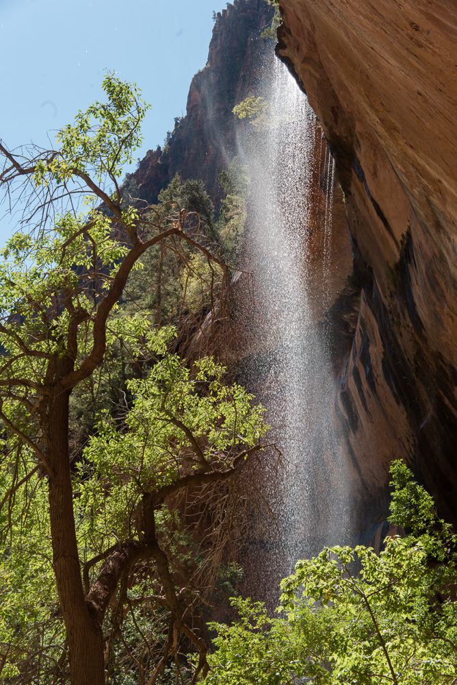 National park Waterfall