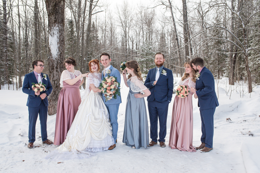 pinterest inspired wedding party