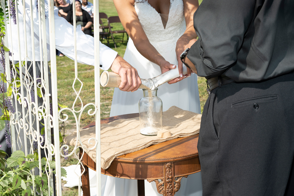 Tawas Wedding sand ceremony