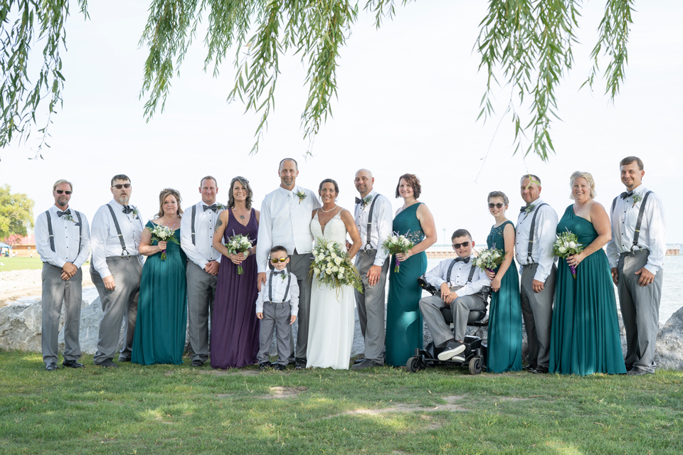Tawas wedding party