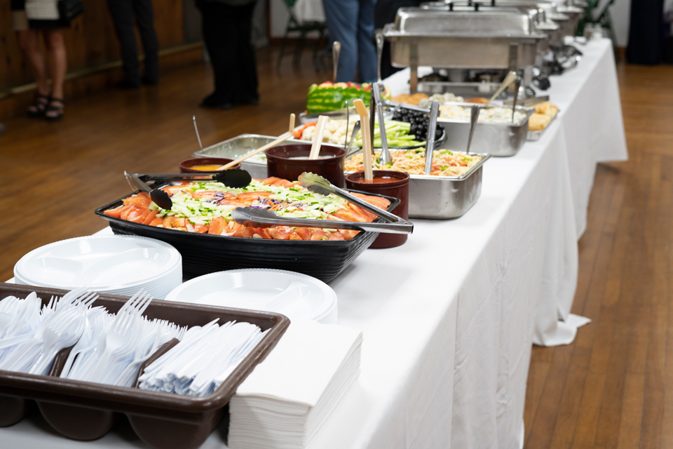 Tawas wedding ceremony catering