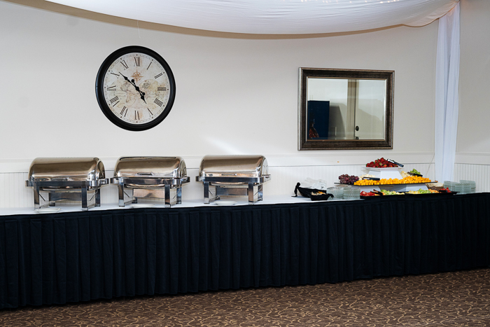 catered buffet for a party