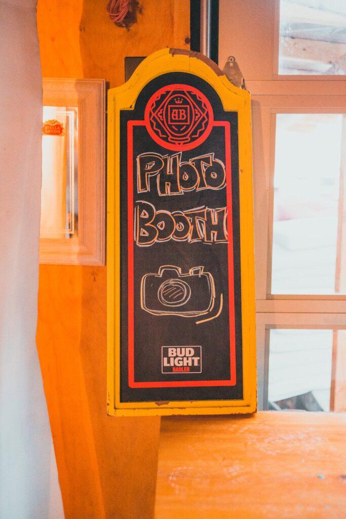 Photo Booth Sign