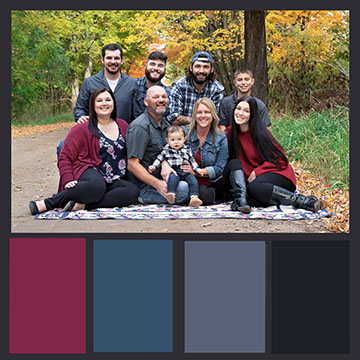 Coordinated Color Palette