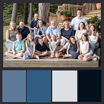 Coordinated Color Palette