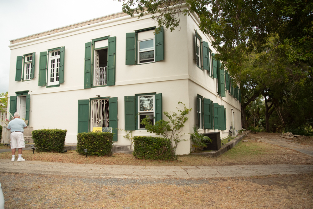 Alexander Hamilton's boyhood home.