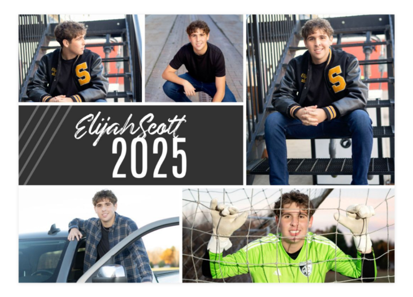 High School Senior Invitation Example