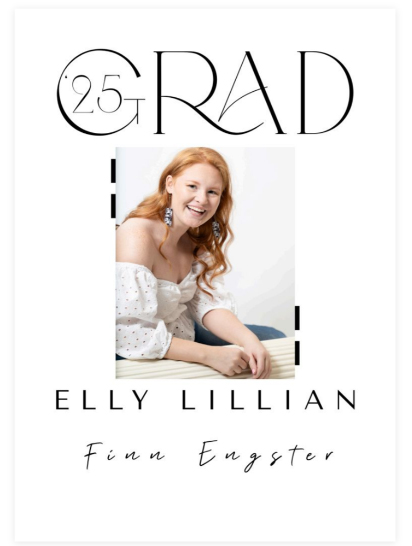 graduation invitation example